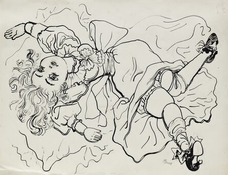 George Grosz, ‘The Silk Doll’, 1937
