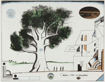 Saul Steinberg, ‘Tree’, 1970