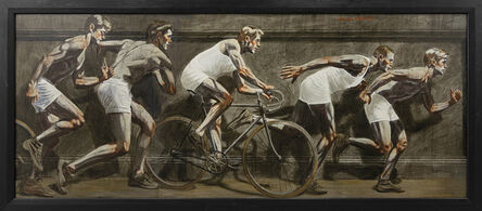 Mark Beard, ‘[Bruce Sargeant (1898-1938)] Frieze with Five Athletes’, n.d.