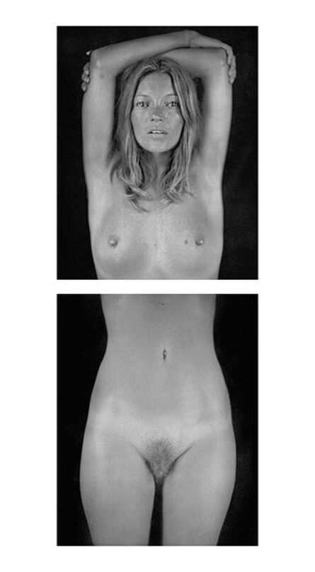 Chuck Close, ‘Untitled (Large-Kate diptych)’, 2008
