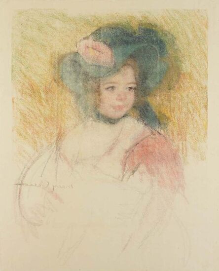 Mary Cassatt, ‘Margot in a Bonnet’, ca. 1905-15