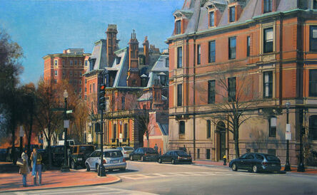 Joel Babb, ‘Corner of Dartmouth Street, Back Bay, Boston’, 2005
