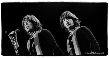 Amalie R. Rothschild, ‘Double Mick Jagger at Madison Square Garden, November 27, 1969’, 1969