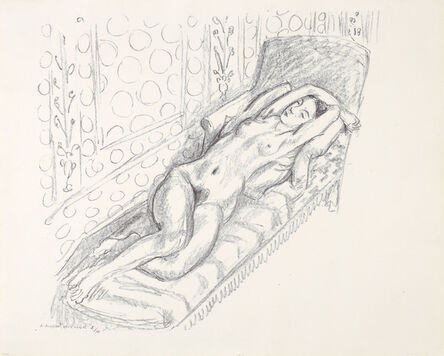Henri Matisse, ‘La sieste’, 1922