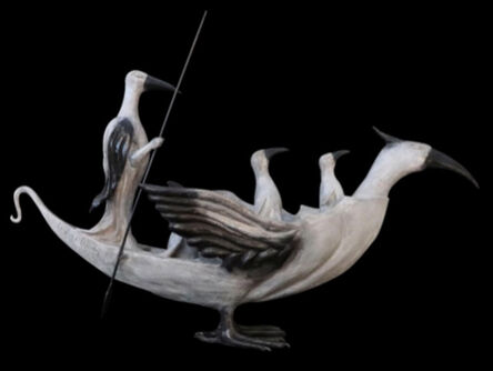 Leonora Carrington, ‘The ship of cranes’, 2009
