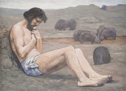 Pierre Puvis de Chavannes, ‘The Prodigal Son’, ca. 1879