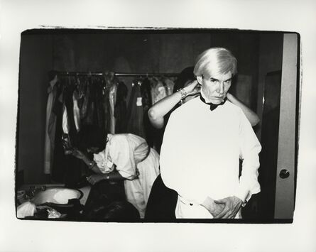 Andy Warhol, ‘Andy and Friend’, ca. 1982
