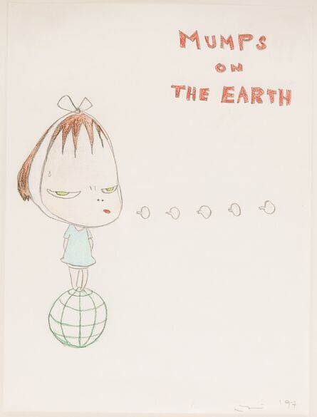 Yoshitomo Nara, ‘Mumps on the Earth’, 1997