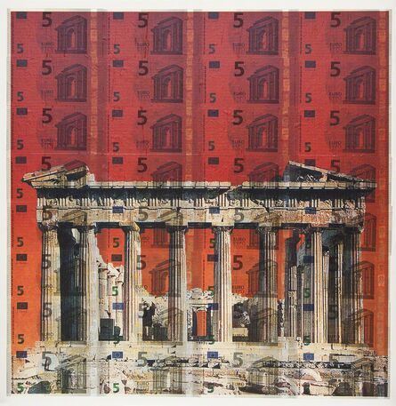 Giuseppe lo Schiavo, ‘Art Currency -  Parthenon in Flames’, 2014