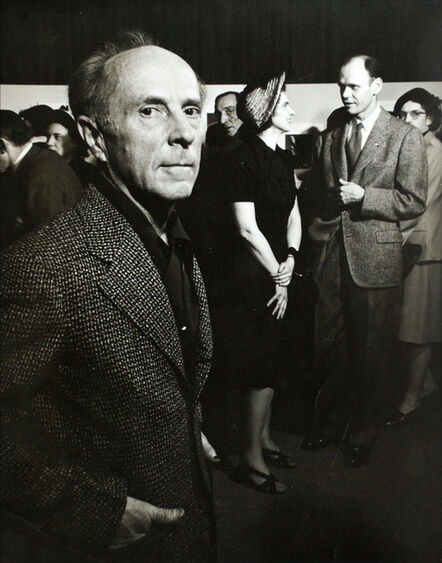 Morris Engel, ‘Edward Weston and Beaumont and Nancy Newhall at Museum of Modern Art’, 1947