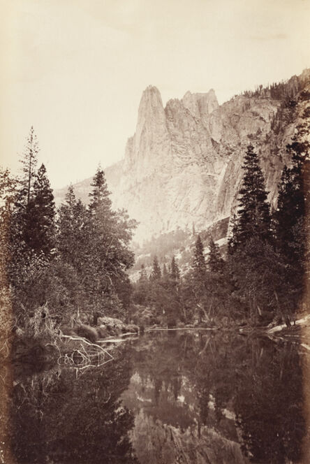 Carleton E. Watkins, ‘Sentinel Rock, Yosemite’, 1865-66