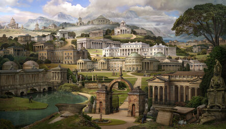 Emily Allchurch, ‘Grand Tour II: Homage to Soane (after Gandy)’, 2017