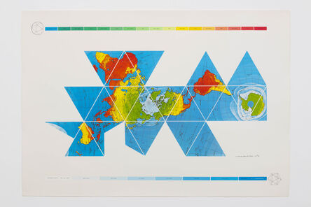 R. Buckminster Fuller, ‘Dymaxion Air-Ocean World Map’, 1980