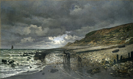 Claude Monet, ‘La Pointe de la Hève at Low Tide’, 1865