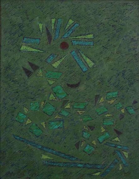 Fadjar Sidik, ‘Sangkala Hijau (Green Sangkala) ’, 1990