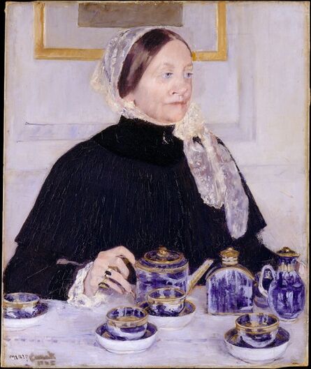 Mary Cassatt, ‘Lady at the Tea Table’, 1883–1885