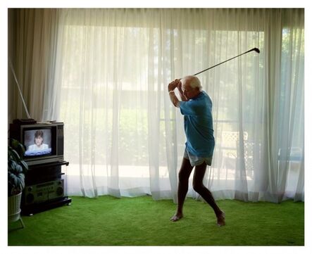 Larry Sultan, ‘Practising Golf Swing’, 1986
