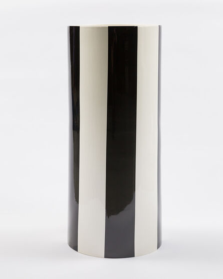 Daniel Buren, ‘Les Cent Vases (The Hundred Vases). Tall black cylindrical vase.’, 2010
