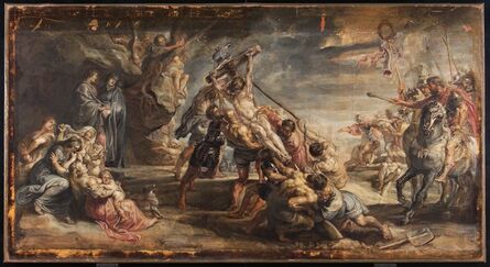 Peter Paul Rubens, ‘The Raising of the Cross’, ca.  1638