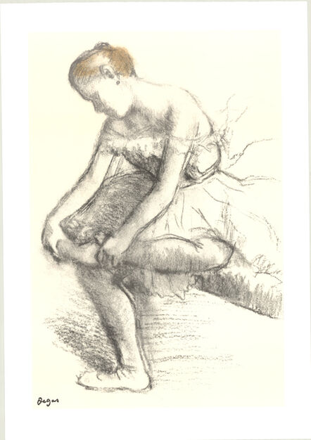 Edgar Degas, ‘Dancer Seated’, 1998