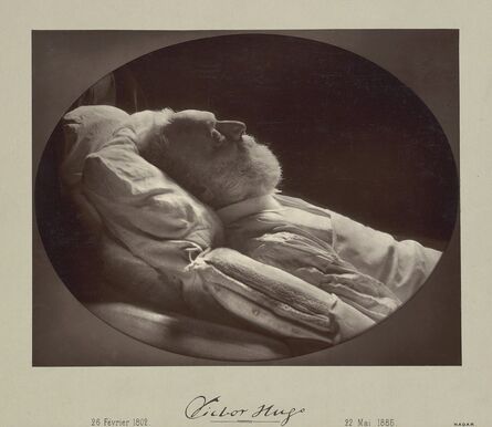 Nadar, ‘Victor Hugo on His Deathbed’, 1885