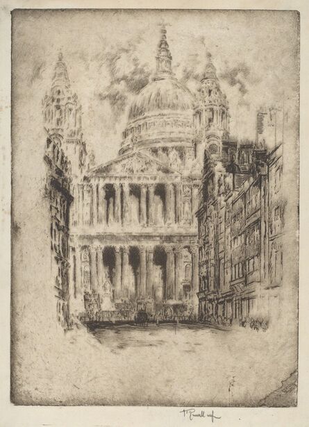 Joseph Pennell, ‘St. Paul's, Fleet Street, London’, 1905