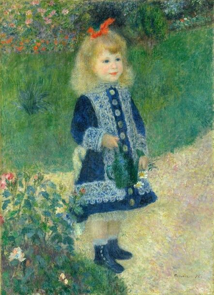 Pierre-Auguste Renoir, ‘A Girl with a Watering Can’, 1876