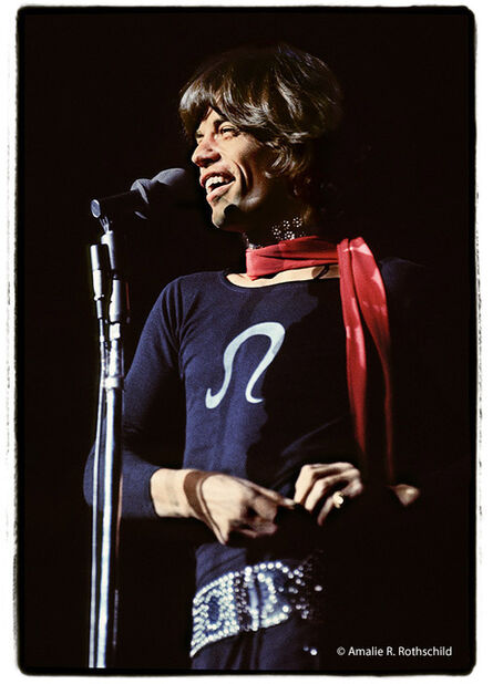 Amalie R. Rothschild, ‘Mick Jagger at Madison Square Garden, November 27, 1969’, 1969