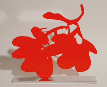 Donald Sultan, ‘Red Lantern Flower’, 2013