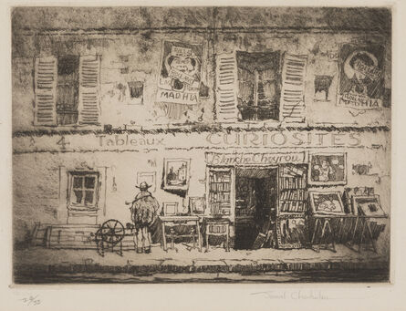 Samuel Chamberlain, ‘The Curiosity Shop, Rue Campagne Première, Paris’, 1925