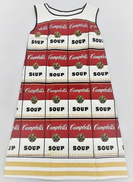 After Andy Warhol, ‘"Campbells Soup Dress", Silk Screen on Paper, Original Paper Work, Near Mint Condition, MUSEUM QUALITY ’, 1966