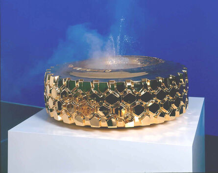 Sylvie Fleury, ‘(Gold) Fountain LKW’, 2003