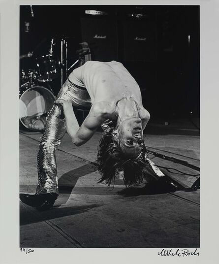 Mick Rock, ‘Iggy Backbend, London’, 1972