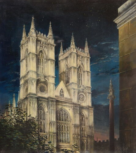 Felix Kelly, ‘View of Westminster Abbey’, 1953
