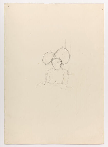 Euan Uglow, ‘Idea for a Painting - Girl in Hat’, Undated