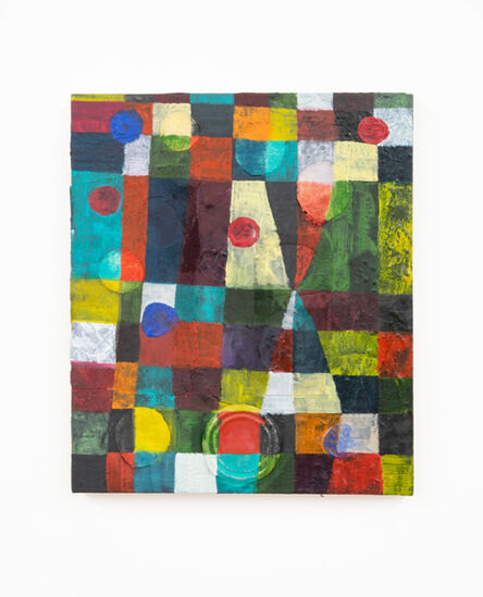 Jonathan Rajewski, ‘Grid with Circles’, 2020