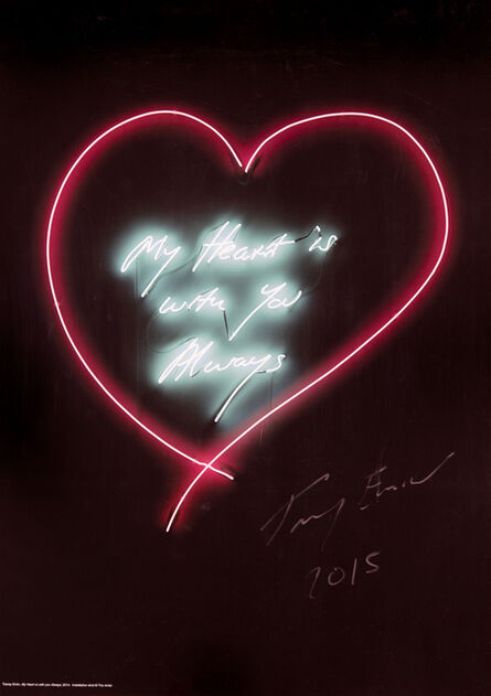 Tracey Emin, ‘My Heart Is With You Always’, 2015