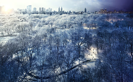Stephen Wilkes, ‘Central Park Snow, New York’, 2010