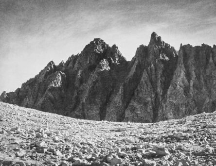 Ansel Adams, ‘Bishop Pass and the Inconsolable Range’, 1939