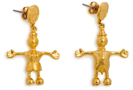 Tom Otterness, ‘Anatomically Correct Gold-Plated Earrings’, ca. 1995