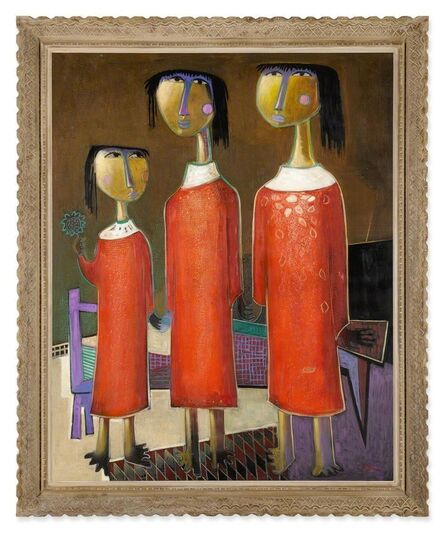 Angel Botello, ‘Tres hermanas ’, ca. 1980