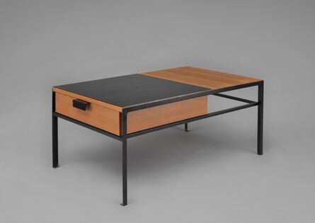 André Simard, ‘Pair of low tables with drawer’, 1955