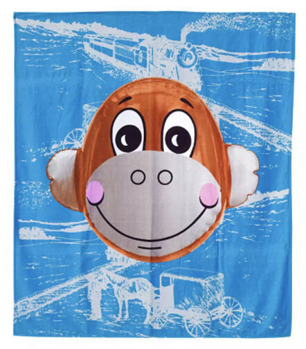 Jeff Koons, ‘"Balloon Monkey beach towel’, 2008