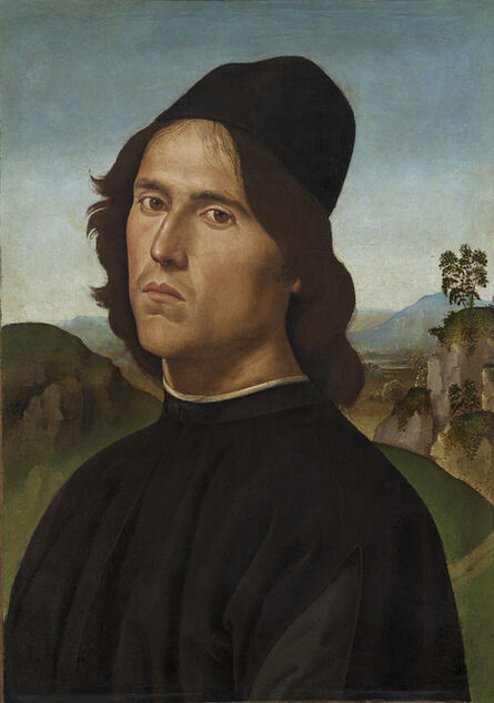 Pietro Perugino, ‘Portrait of Lorenzo di Credi’, 1488