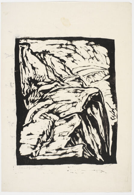Josef Albers, ‘Sandgrube III’, 1916