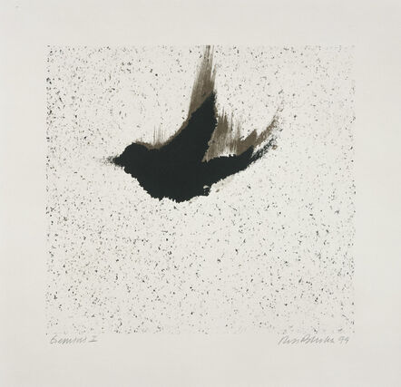 Ross Bleckner, ‘Single Bird (State)’, 1999
