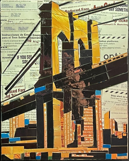 Carlos Pinto, ‘Metrocard Brooklyn Bridge’, 2020