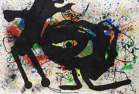 Joan Miró, ‘Miró Lithograph Derriere Le Miroir ’, 1973