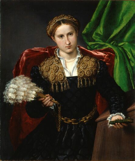 Lorenzo Lotto, ‘Portrait of Laura da Pola’, 1544