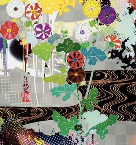 Takashi Murakami, ‘Kansei: Platinum’, 2008